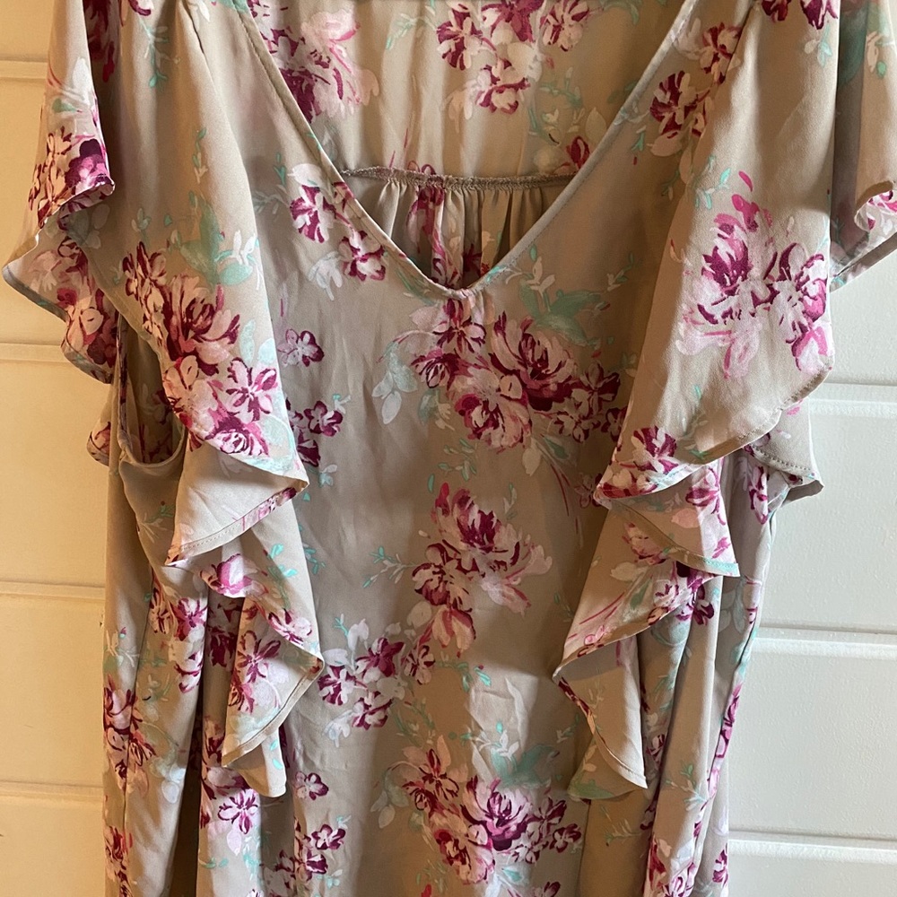 Torrid Crop sleeve top